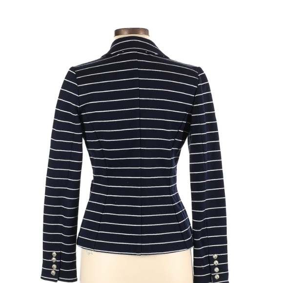 HI THERE Blue White Stripe Jacket - Picture 2 of 2